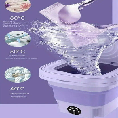 Foldable Mini Laundry Machine